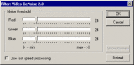 Video DeNoise for VirtualDub screenshot